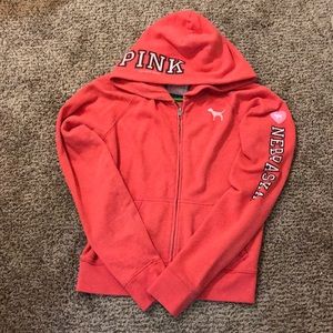 Victorias Secret Pink Nebraska jacket.